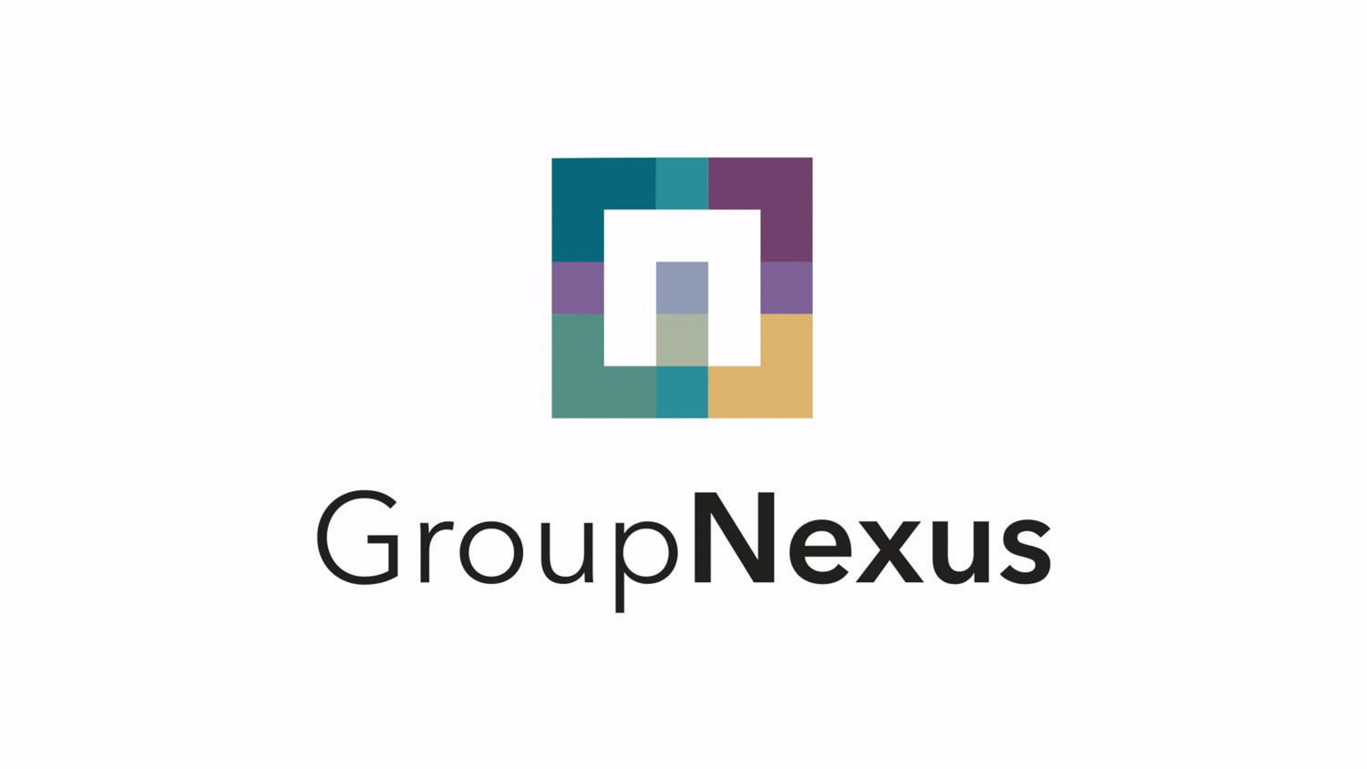 GroupNexus logo - business to business branding