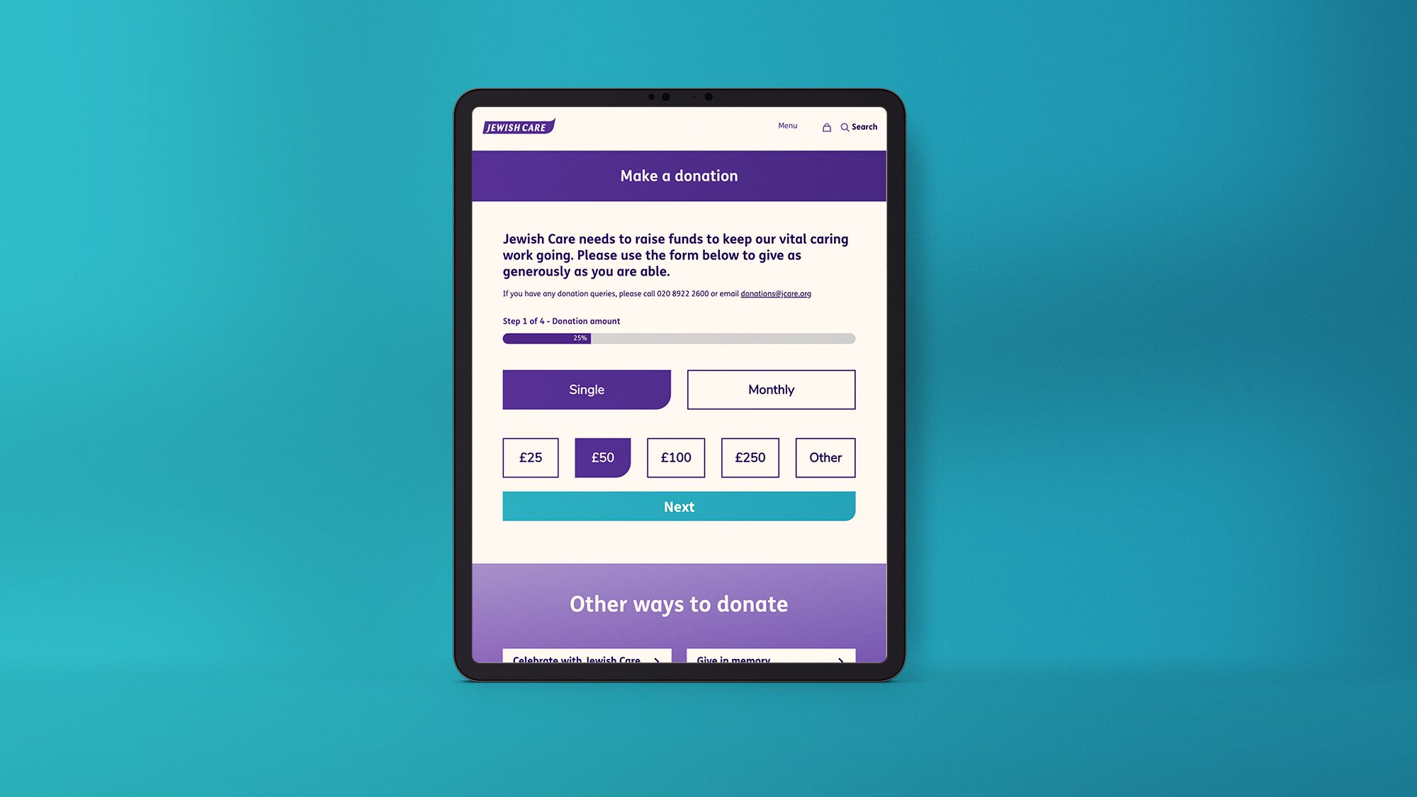 donate-page-ipad